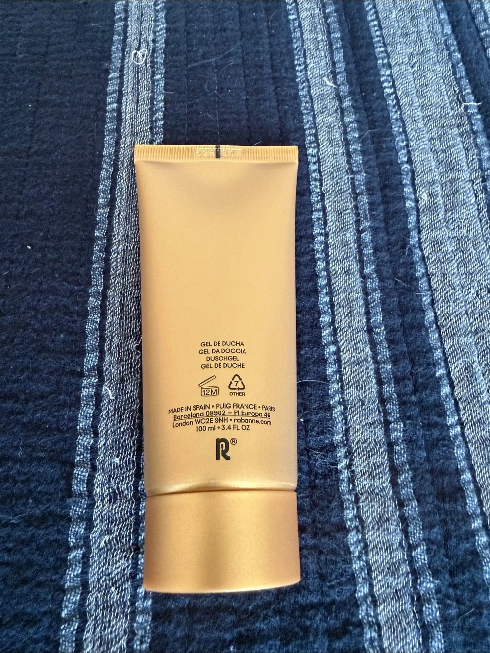 1 Million Rabanne Men's Shower Gel - Gold 3.4 oz